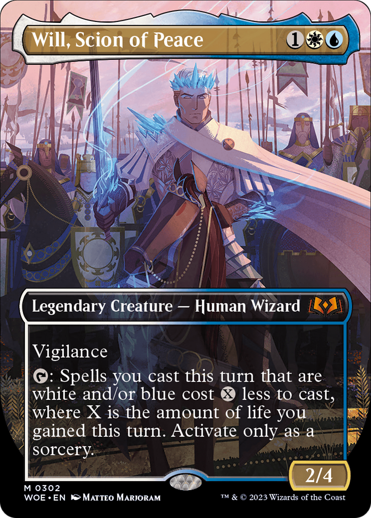 Will, Scion of Peace - Mythic Legendary Creature — Human Wizard card from Wilds of Eldraine