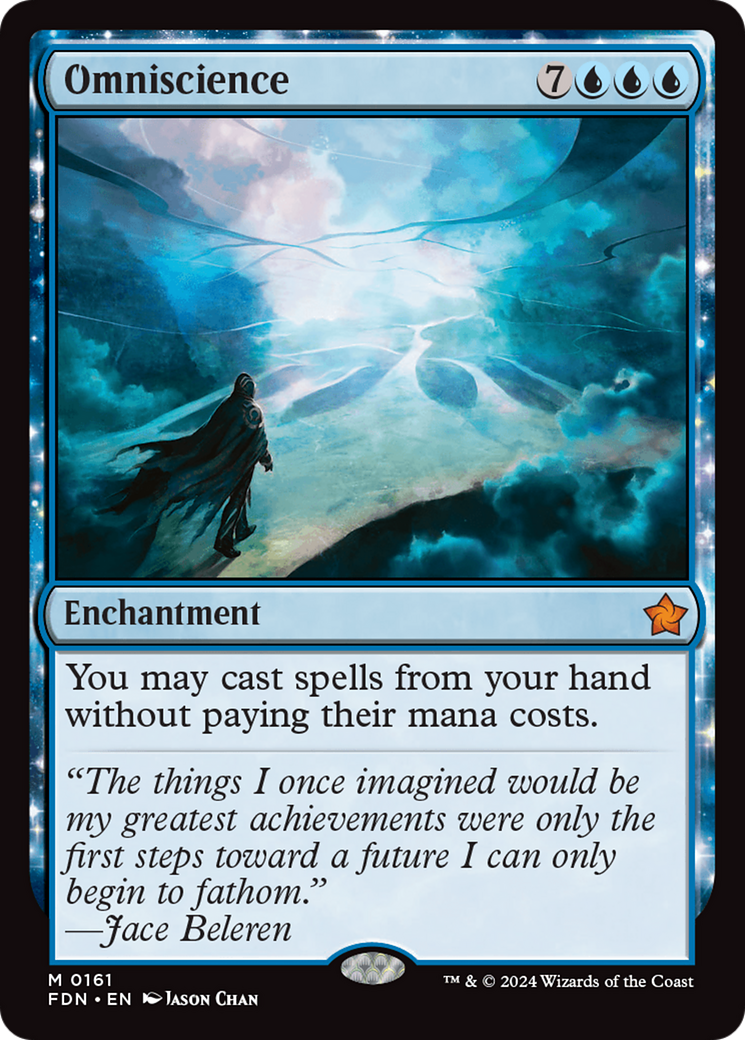 Omniscience - Mythic Enchantment card from Foundations
