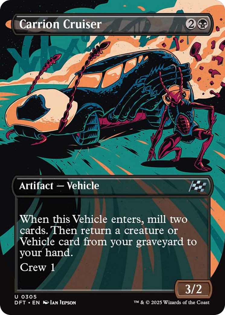 Carrion Cruiser - Uncommon Artifact — Vehicle card from Aetherdrift