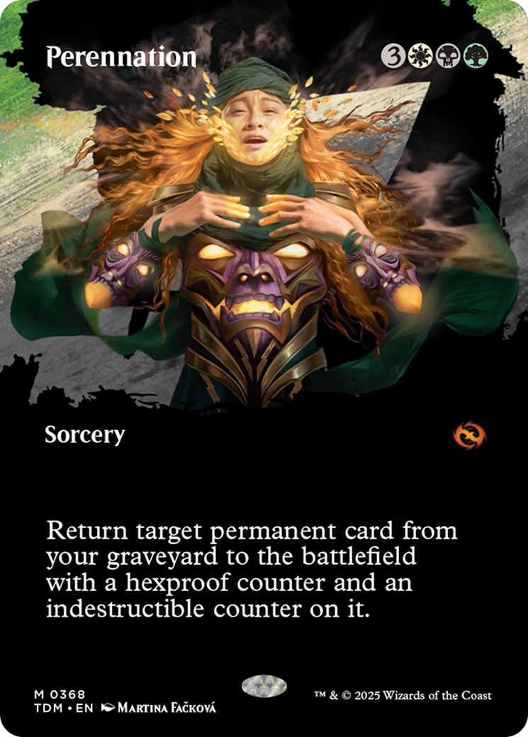 Perennation - Mythic Sorcery card from Tarkir: Dragonstorm