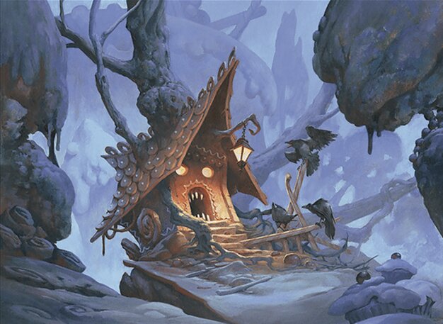 Illustration for Standard Lands section - showing land artwork from Magic: The Gathering