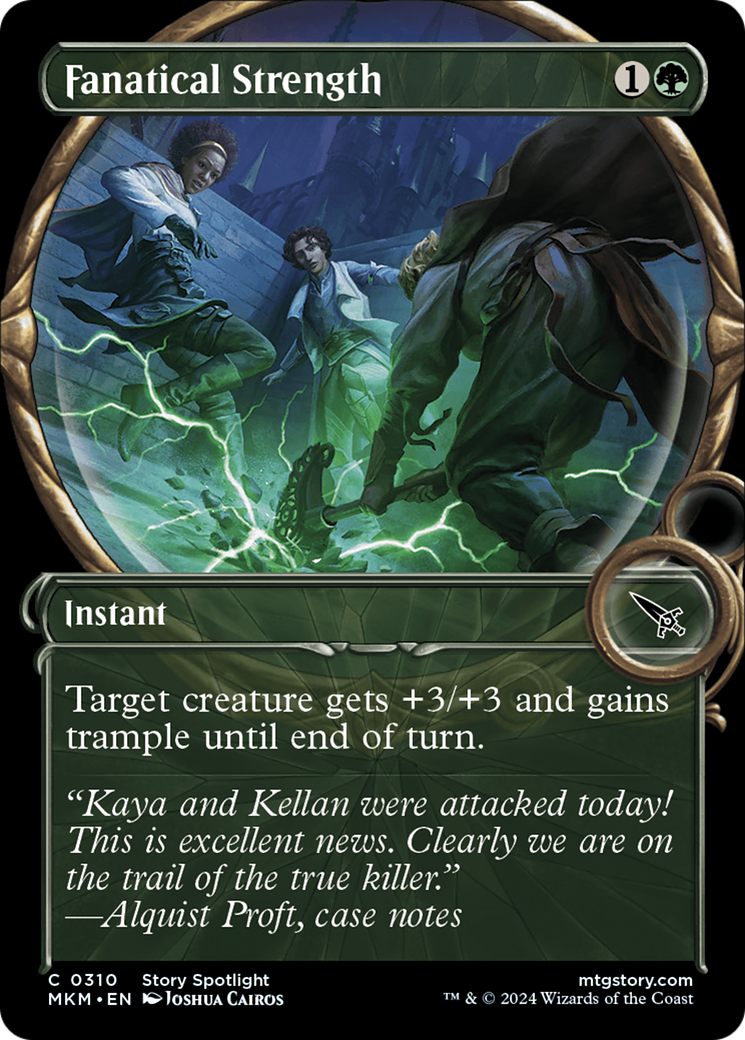 Fanatical Strength - Common Instant card from Murders at Karlov Manor
