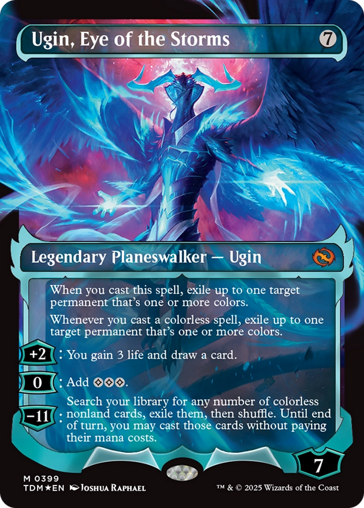 Ugin, Eye of the Storms - Mythic Legendary Planeswalker — Ugin card from Tarkir: Dragonstorm
