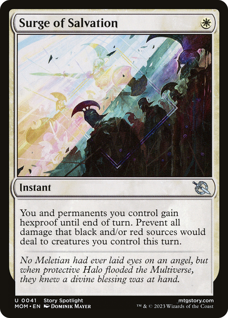 Surge of Salvation - Uncommon Instant card from March of the Machine