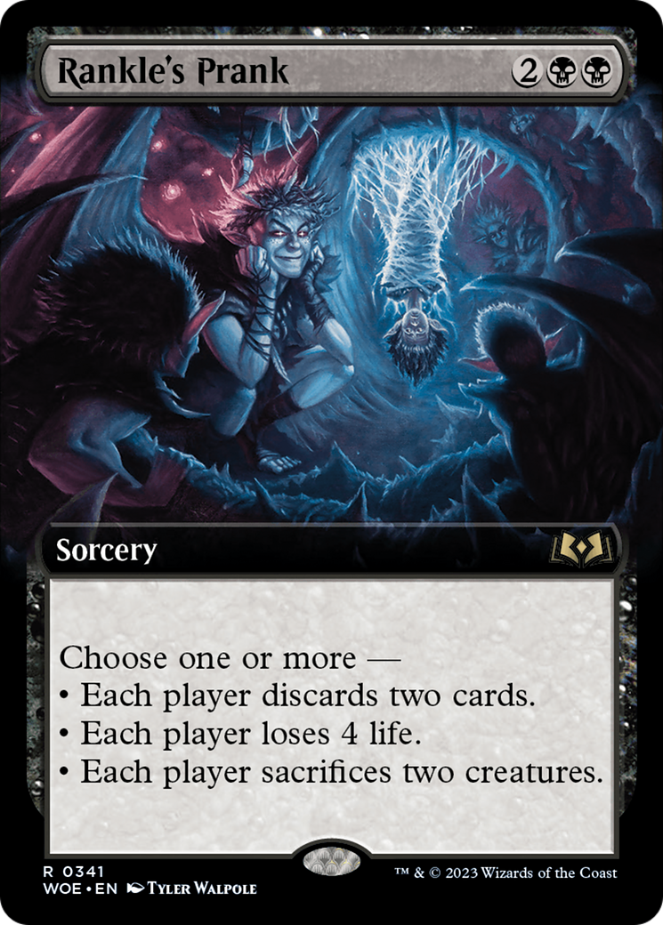 Rankle's Prank - Rare Sorcery card from Wilds of Eldraine