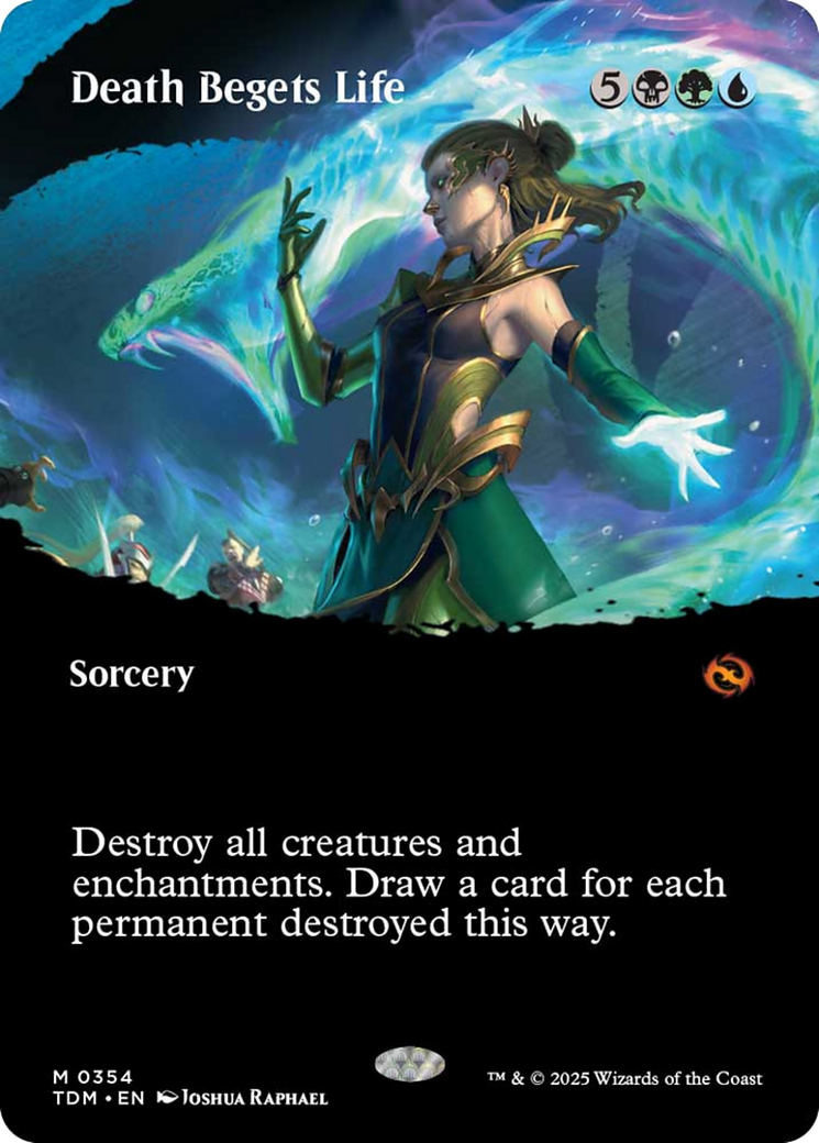 Death Begets Life - Mythic Sorcery card from Tarkir: Dragonstorm