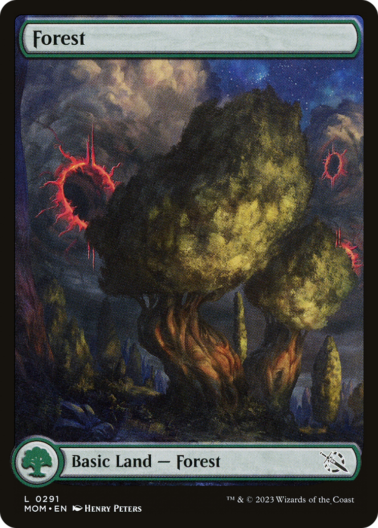 Forest - Common Basic Land — Forest card from March of the Machine