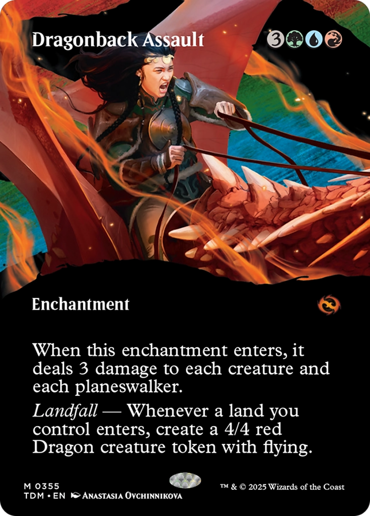 Dragonback Assault - Enchantment used in 20.0% of Simic sideboards