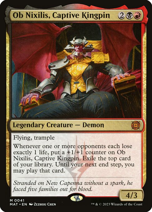 Image of Ob Nixilis, Captive Kingpin
