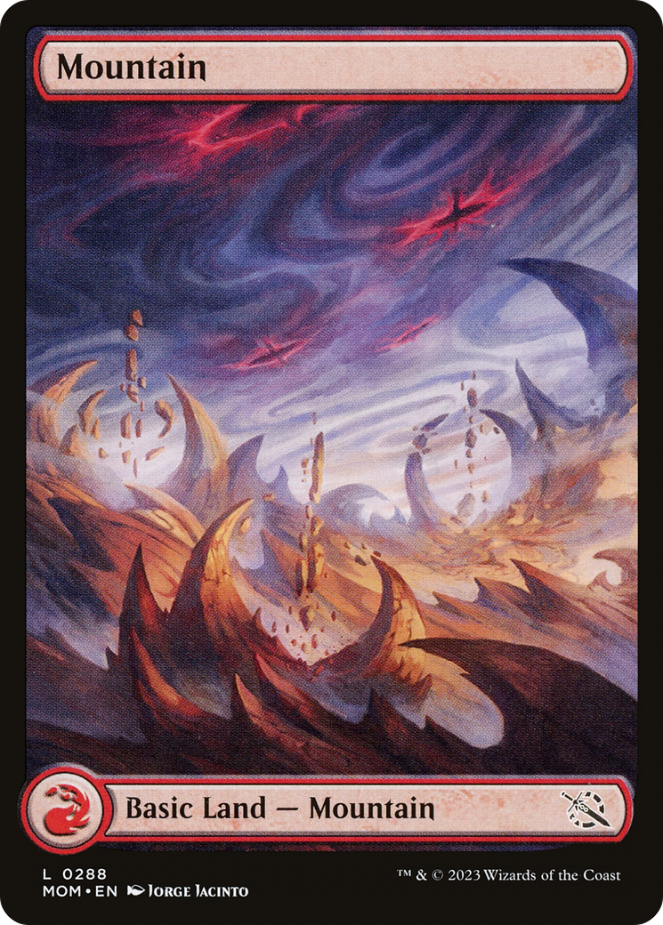 Mountain - Common Basic Land — Mountain card from March of the Machine