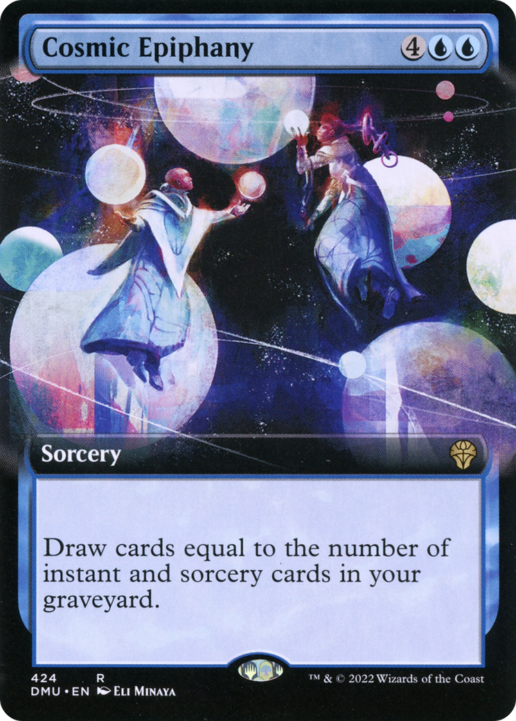 Cosmic Epiphany - Rare Sorcery card from Dominaria United