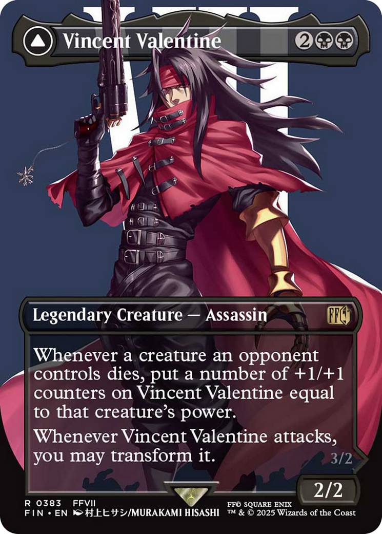 Vincent Valentine // Galian Beast - Rare Legendary Creature — Assassin card from Final Fantasy
