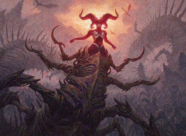 Mythic rare cards illustration