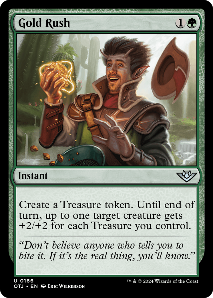 Gold Rush - Uncommon Instant card from Outlaws of Thunder Junction