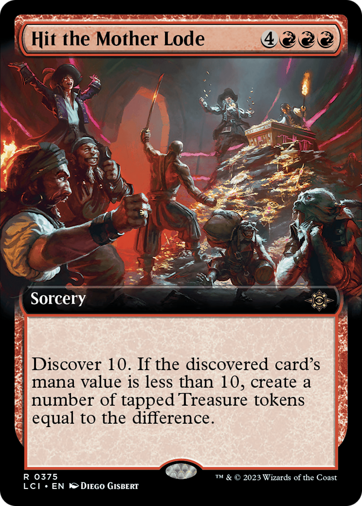 Hit the Mother Lode - Rare Sorcery card from The Lost Caverns of Ixalan