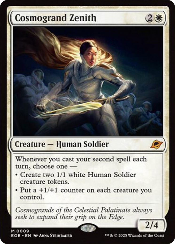 Cosmogrand Zenith - Creature — Human Soldier used in Boros main decks