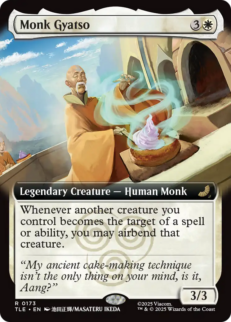 Monk Gyatso - Rare Legendary Creature — Human Monk card from Avatar: The Last Airbender Eternal