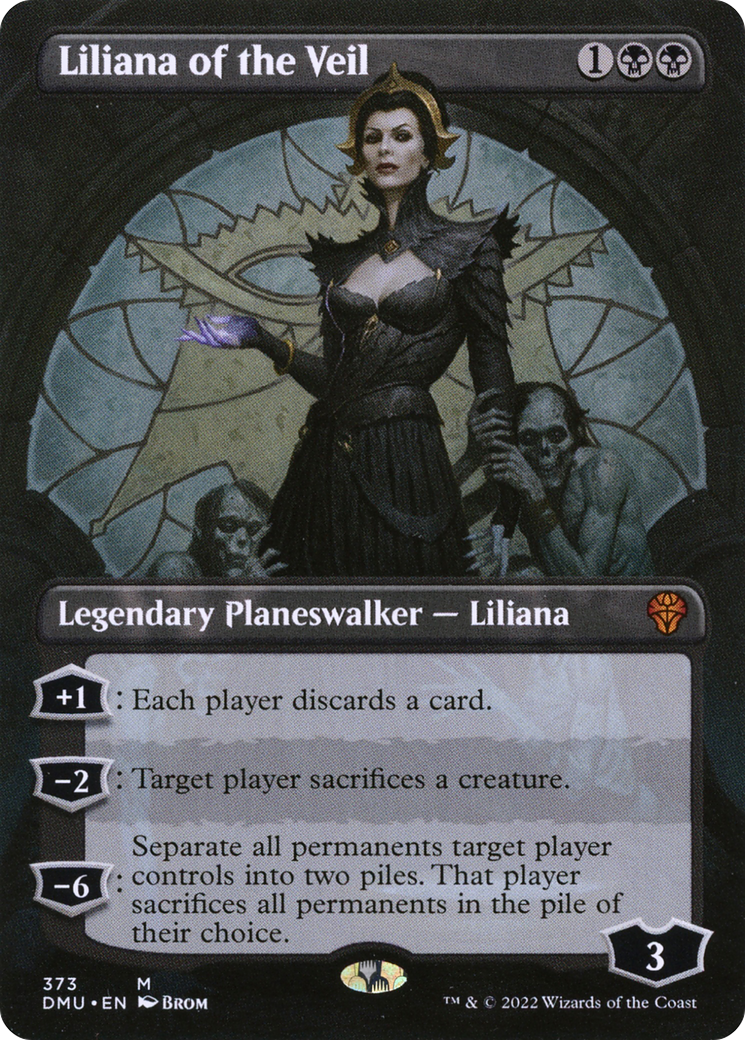 Liliana of the Veil - Mythic Legendary Planeswalker — Liliana card from Dominaria United