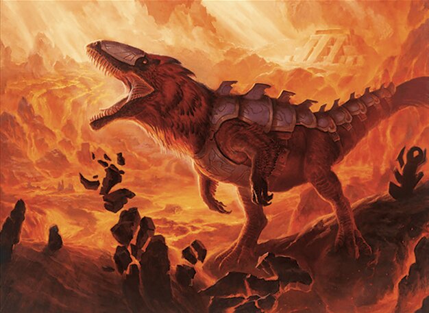 Trumpeting Carnosaur
