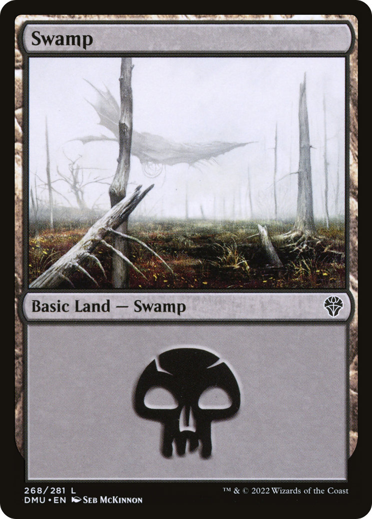 Swamp - Common Basic Land — Swamp card from Dominaria United