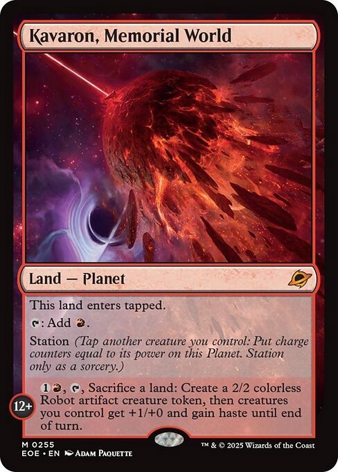 Kavaron, Memorial World
