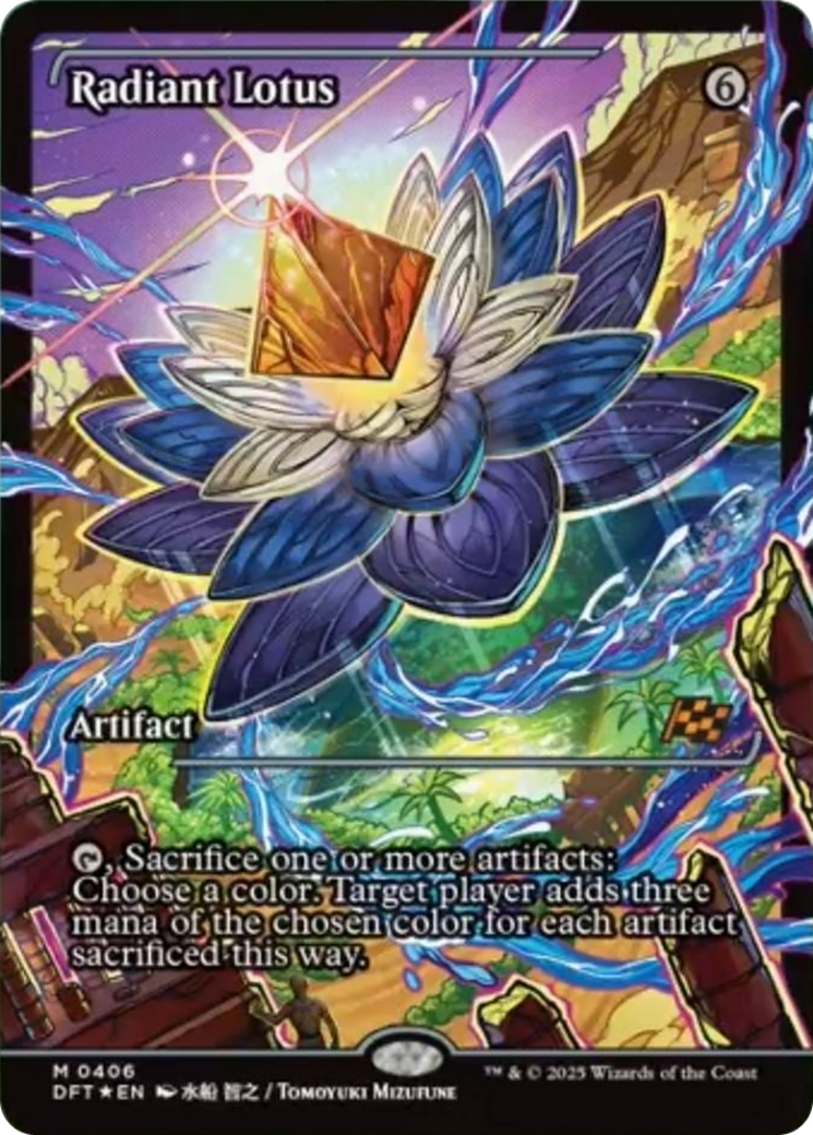 Radiant Lotus - Mythic Artifact card from Aetherdrift
