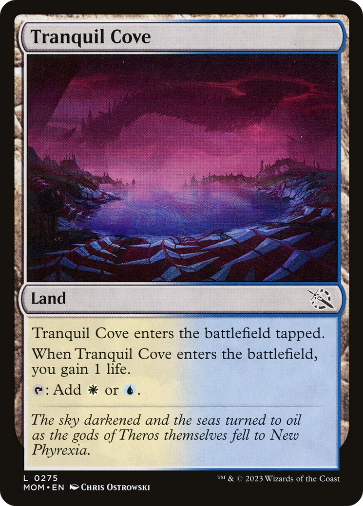 Tranquil Cove - Common Land card from March of the Machine