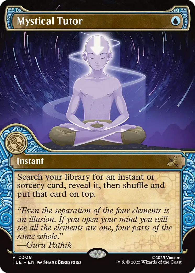 Mystical Tutor - Rare Instant card from Avatar: The Last Airbender Eternal