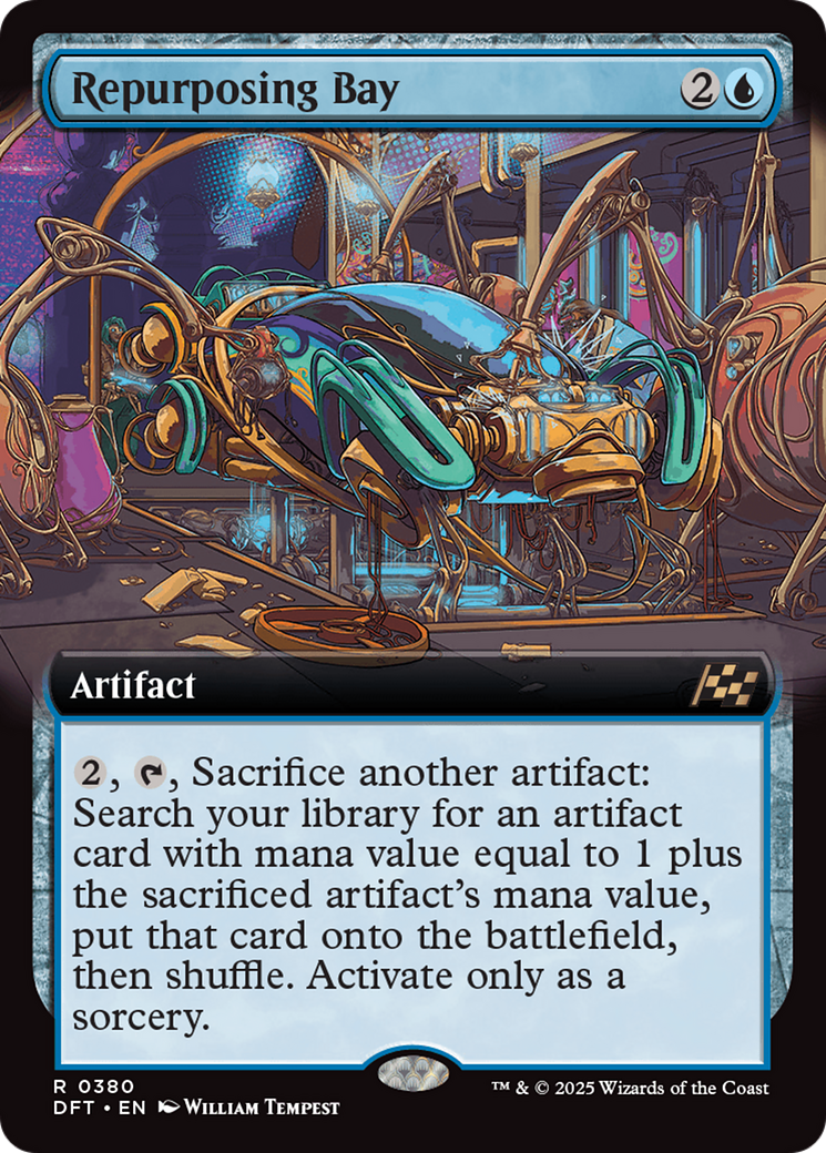 Repurposing Bay - Rare Artifact card from Aetherdrift