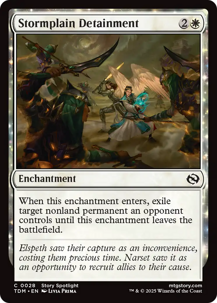 Stormplain Detainment - Common Enchantment card from Tarkir: Dragonstorm