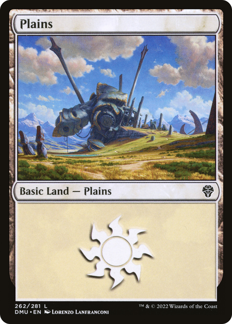 Plains - Common Basic Land — Plains card from Dominaria United