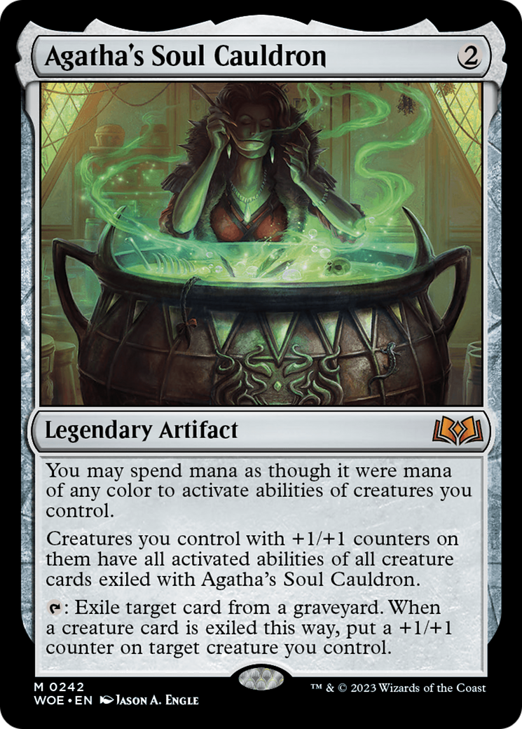 Agatha's Soul Cauldron - Legendary Artifact used in Izzet main decks