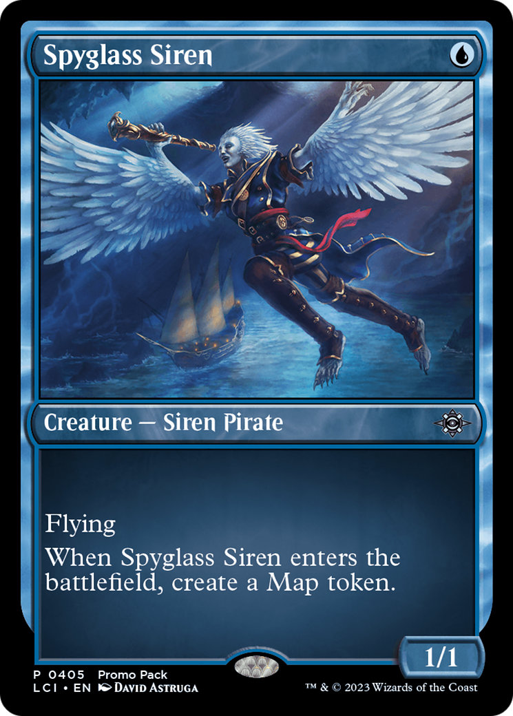 Spyglass Siren - Uncommon Creature — Siren Pirate card from The Lost Caverns of Ixalan