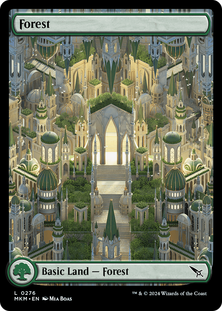 Forest - Common Basic Land — Forest card from Murders at Karlov Manor
