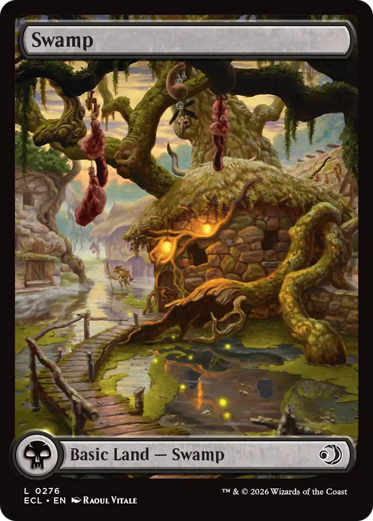 Swamp - Common Basic Land — Swamp card from Lorwyn Eclipsed