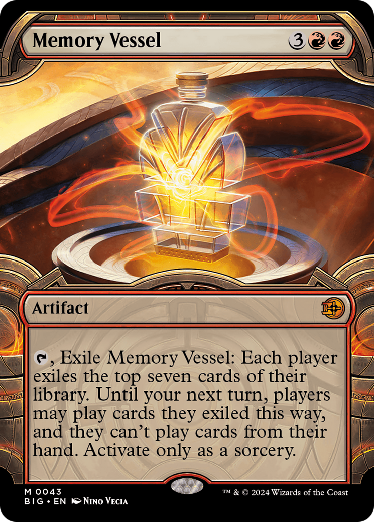 Memory Vessel - Mythic Artifact card from The Big Score