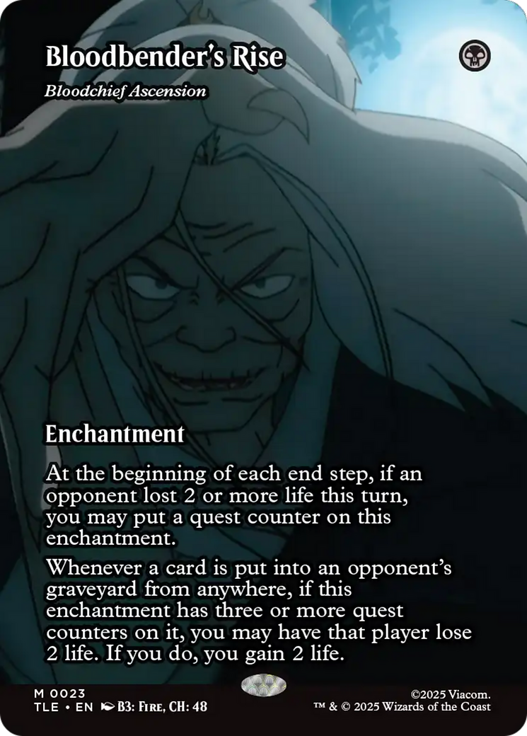 Bloodchief Ascension - Mythic Enchantment card from Avatar: The Last Airbender Eternal
