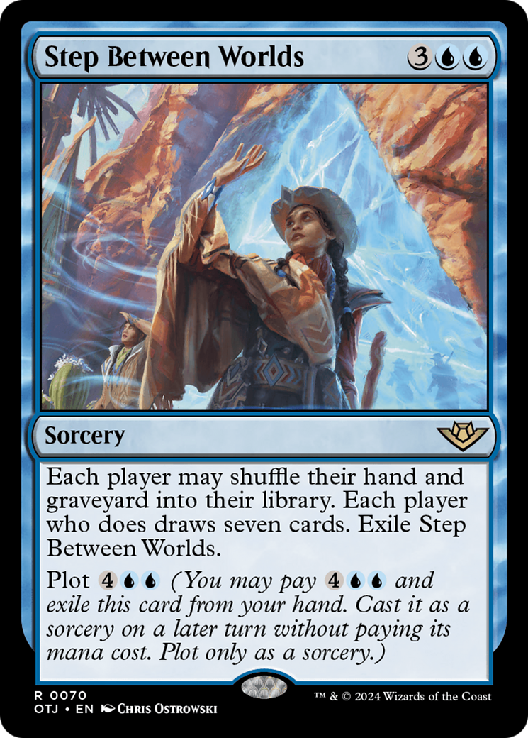 Step Between Worlds - Rare Sorcery card from Outlaws of Thunder Junction