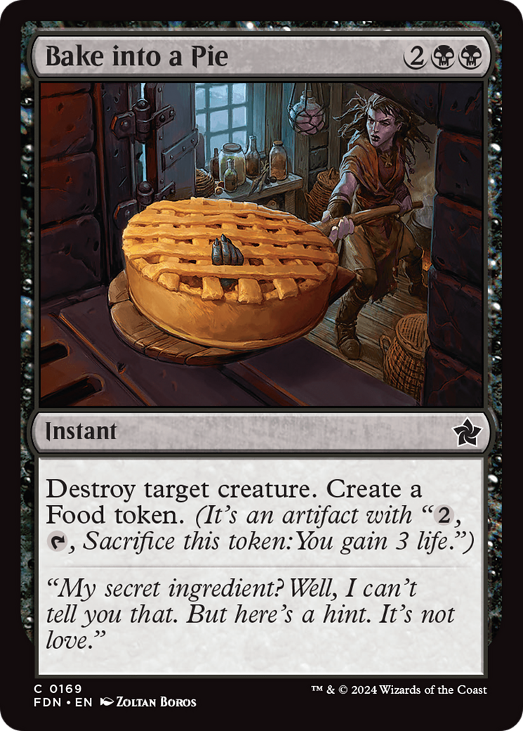 Bake into a Pie - Common Instant card from Foundations