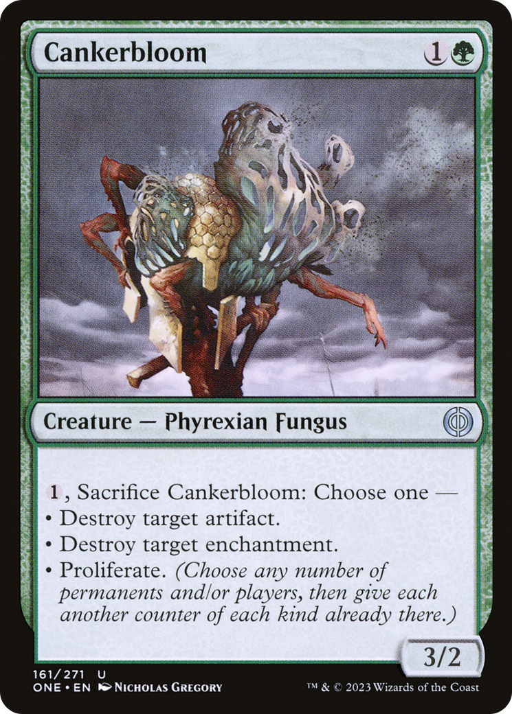 Cankerbloom - Uncommon Creature — Phyrexian Fungus card from Phyrexia: All Will Be One