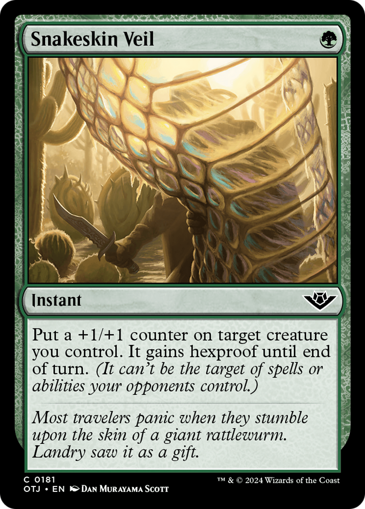 Snakeskin Veil - Instant used in Simic main decks