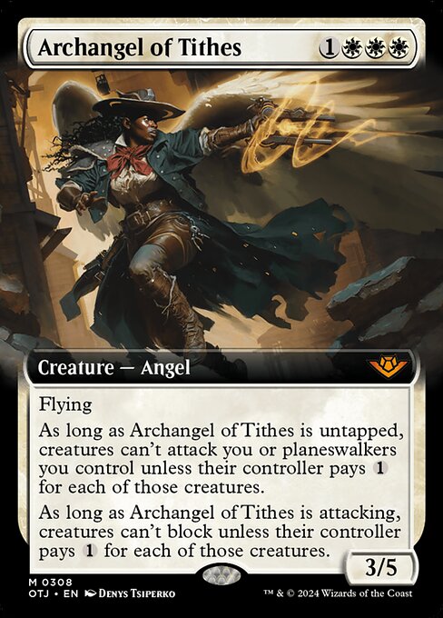 Archangel of Tithes - Mythic card from OTJ