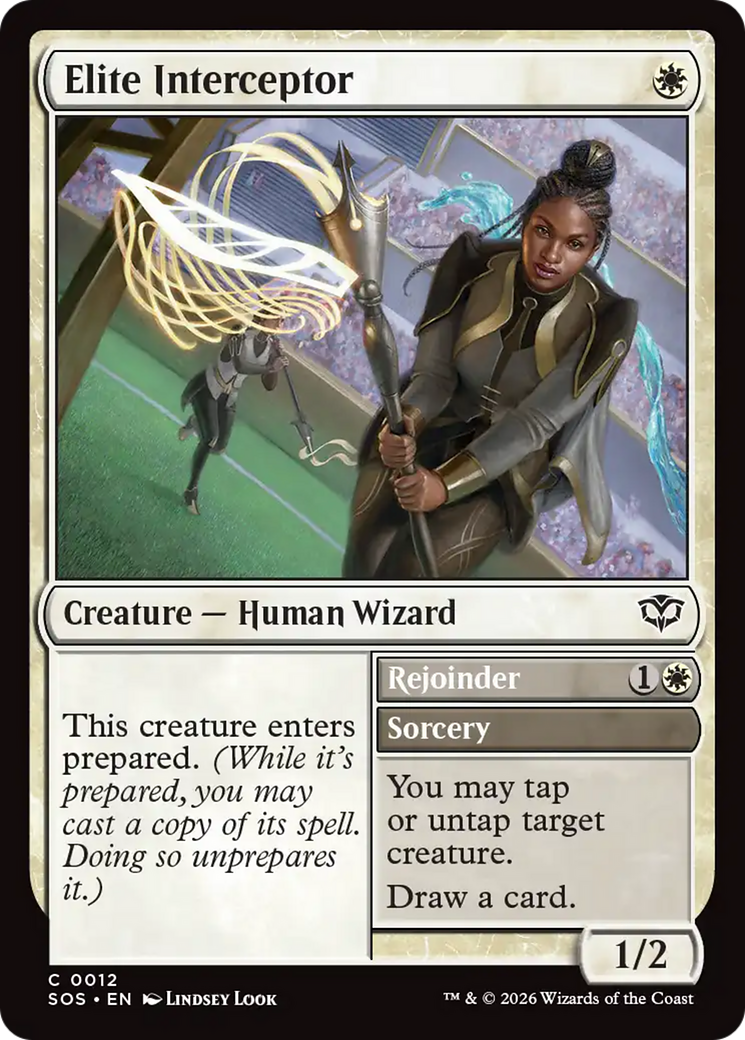 Elite Interceptor // Rejoinder - Common Sorcery card from Secrets of Strixhaven