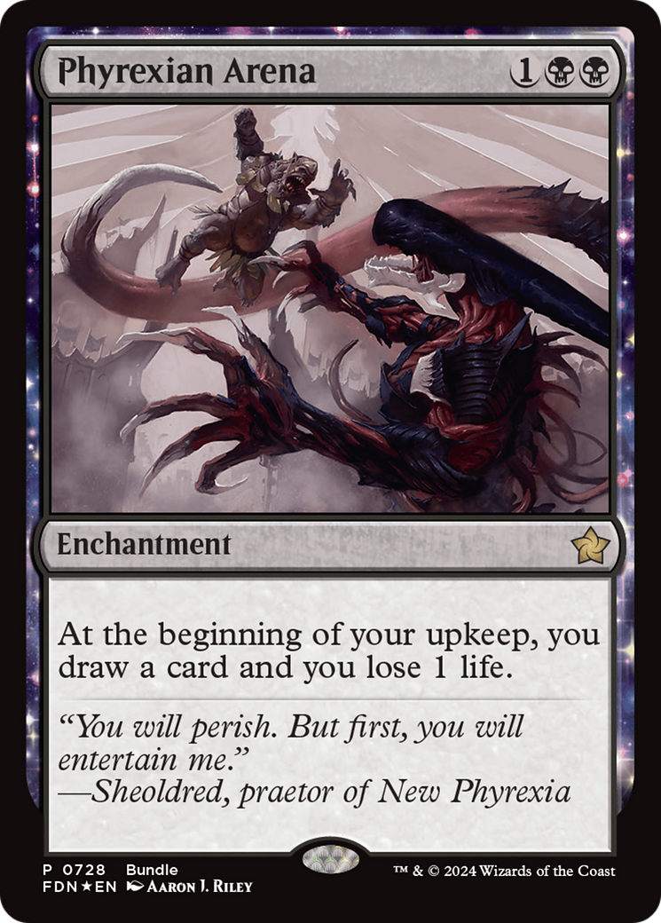 Phyrexian Arena - Rare Enchantment card from Foundations