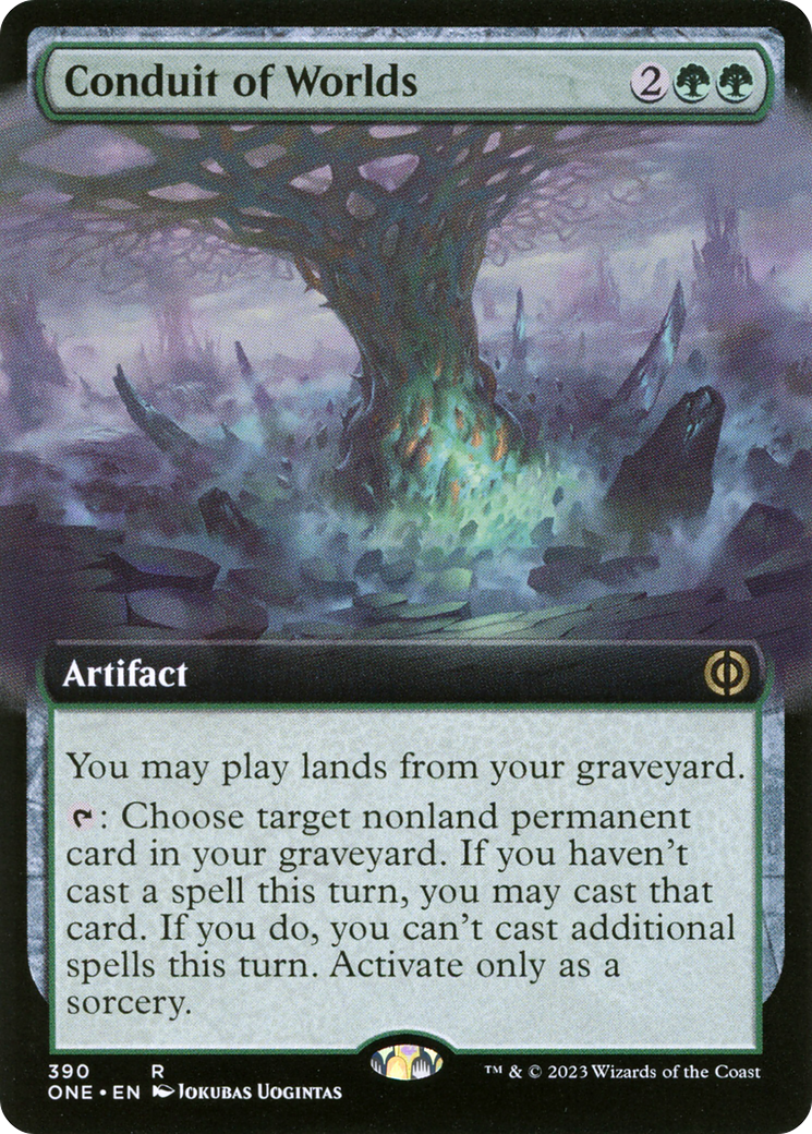Conduit of Worlds - Rare Artifact card from Phyrexia: All Will Be One
