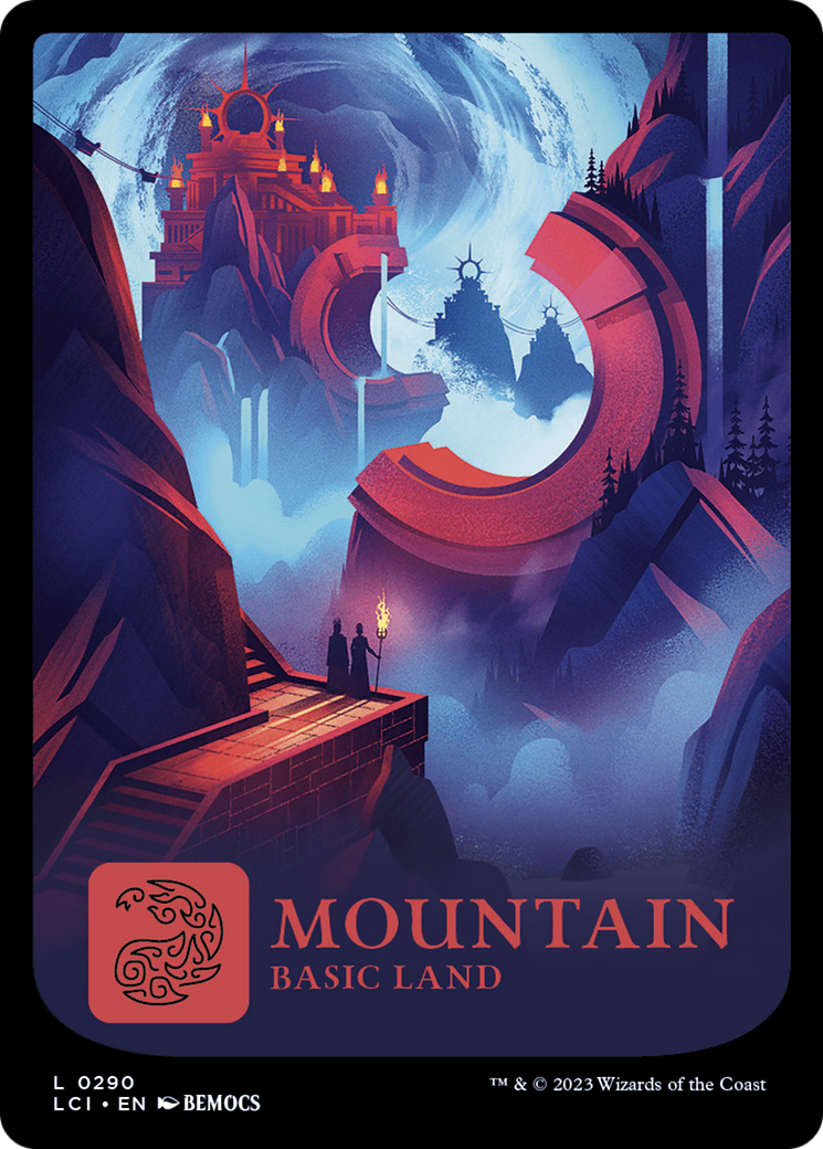 Mountain - Common Basic Land — Mountain card from The Lost Caverns of Ixalan