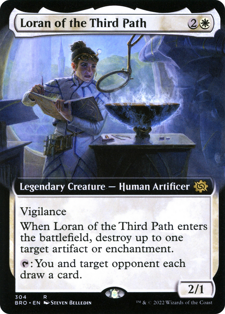 Loran of the Third Path - Rare Legendary Creature — Human Artificer card from The Brothers' War