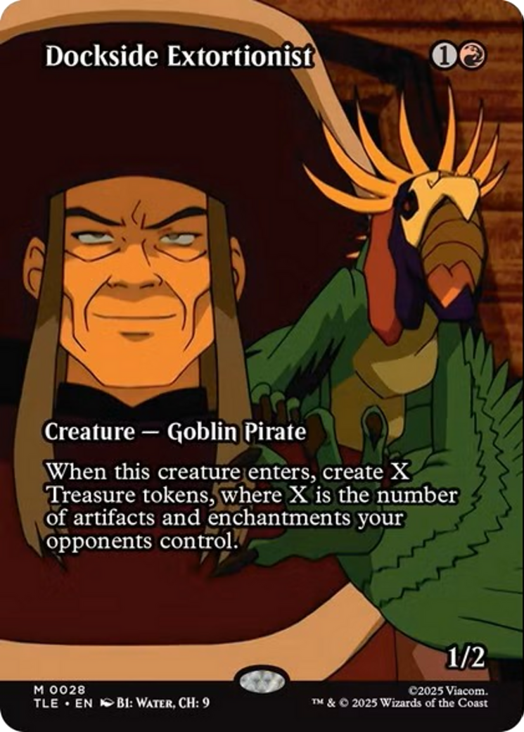 Dockside Extortionist - Mythic Creature — Goblin Pirate card from Avatar: The Last Airbender Eternal