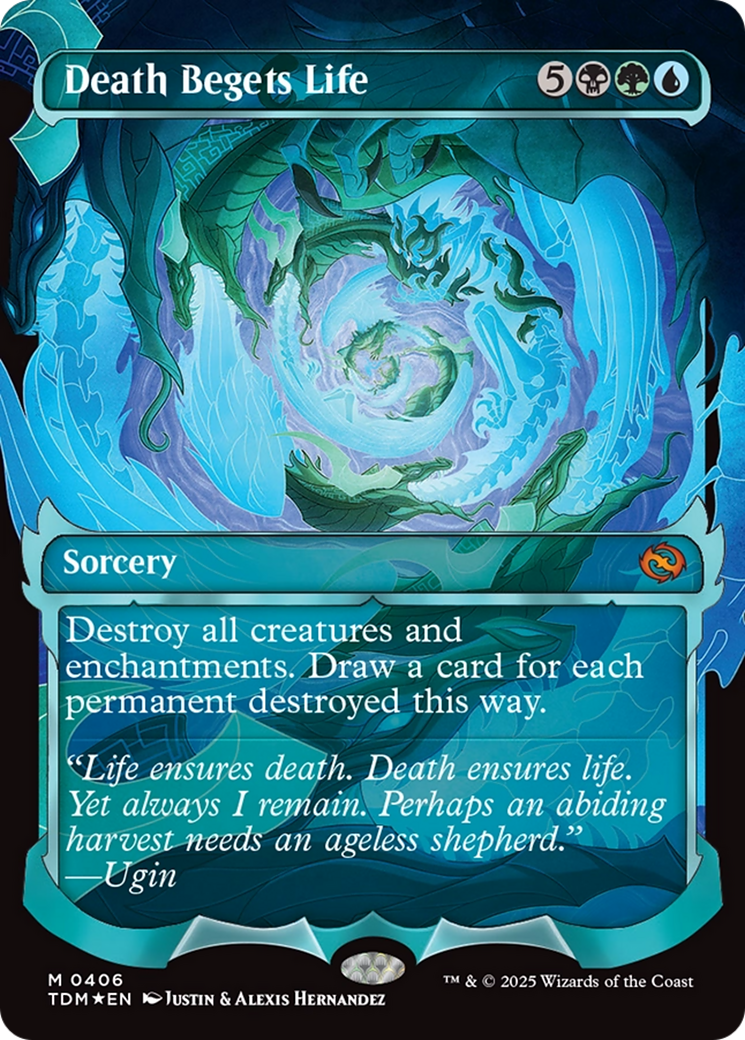 Death Begets Life - Mythic Sorcery card from Tarkir: Dragonstorm