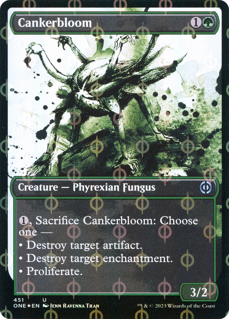 Cankerbloom - Uncommon Creature — Phyrexian Fungus card from Phyrexia: All Will Be One